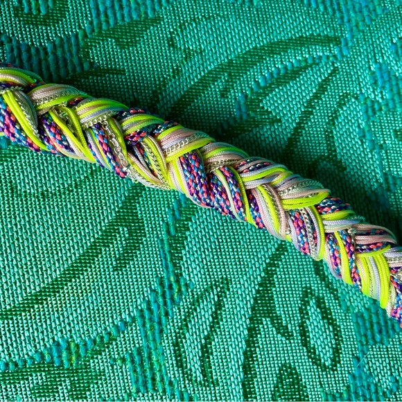 NWT Kendra Scott Braided Cord Bracelet Lilac Mix 7.5" LAST ONE - Picture 3 of 12